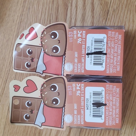 NWT Bundle of Craft Smith Scratch and Sniff Stickers - Picture 2 of 16